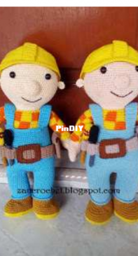 Zan Crochet - Zan Merry - Bob The Builde - Bob de Bouwer - Translated - Dutch - Free