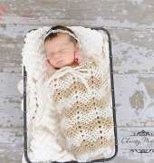 My Sweet Potato 3- Christine Mitchell- Chevron Swaddle Pod