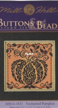 Mill Hill - Buttons & Beads Autumn Series MH14-1821 Enchanted Pumpkin XSD