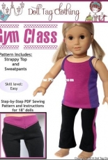 Doll Tag Clothing - Gym Class Outfit for 18" Dolls