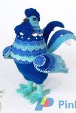 Inspired Crochet Toys- Pichugina Elena - Rooster Gordey - Russian