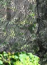 Japanese Waves Rectangled Shawl by Monique Boonstra - free
