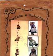Fuxicos e fricotes - Móbile de Sunbonnet - Portuguese