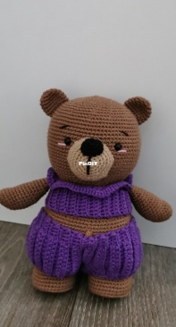 Madelenón - Basic bear with summer outfit