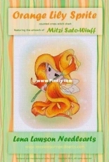 Lena Lawson Needlearts MSW-30 - Orange Lily Sprite