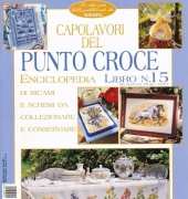 Prima Donna Edi. Encyclopedia-Capolavori del Punto Croce-N°15-Serie 1/Italian