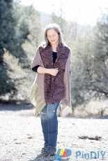 Village Sweater Wrap by Rosemary (Romi) Hill
