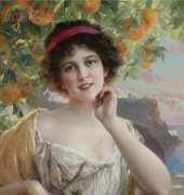 HAED  HAEEMV 131 Beauty Under The Orange Tree, Emile Vernon