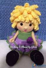 Hooking To Please by Gloria - Gloria Sustaita - Raggedy Ann Doll