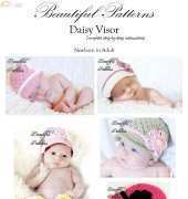 Daisy Visor By Beautiful Patterns