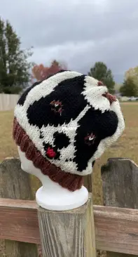Knit your own dog series-November Hat: Border Collie by Susan Gressman-Free