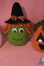 Crafts By AP - Armina Parnagian - Spooky Halloween Trio Amigurumi - Free