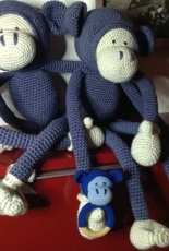 Mike the Monkey, a pattern by Sugaridoo