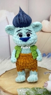 Zheltova Toys - Svetlana Zheltova - Светлана Желтова - Тролляша Цветик - Russian