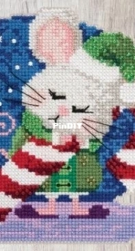 Mill Hill - Mouse Trilogy MH19-2013 Cindy Cane XSD