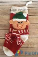 Made by Mary - Mary Smith -  Elf Stocking