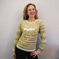 Gek op Haken - Made by Jori - Jori Wagenaars - Drops sweater - Druppelstrui - Dutch