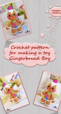 Vitas Toys - Valentyna Pylypovych - Gingerbread Boy