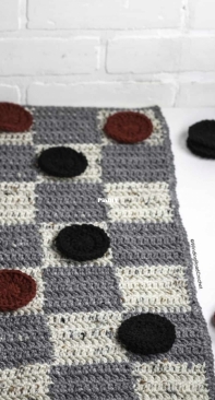 Winding Road Crochet - Lindsey Dale - Portable Checkerboard - Free