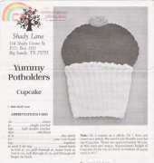 Shady Lane - Debby Caldwell - Yummy Potholders Cupcake