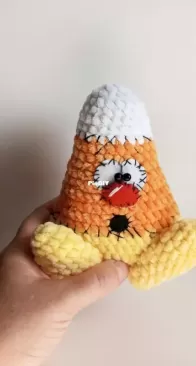 Toys Zone _ Candy Corn Halloween Crochet Pattern _ English