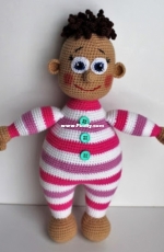 Leithygurumi - Katerina Arkhipova - Amigurumi Babies in Pyjamas - Translated - Free