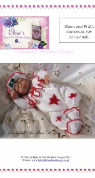Stars & Frills #XM17 Claires Baby doll Handknits Designs