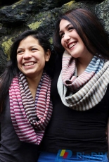 Infinite Stripes Cowl by Stephanie Shiman /Frabjous Fibers-English-Free