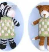 Debi Birkin Designs - Pocket Pals Zoe and Ginger