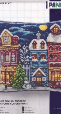 Panna PD-7084 Winter Town Cushion Front XSD
