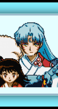 Cross Stitch Quest - Sesshomaru and Rin - free
