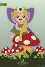 Mister Acqua Atelie Criativo - Fada / Fairy Felt Pattern - Portuguese - Free