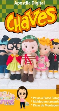 Algodão Doce Feltros -  Vania Bueno - Chaves - Portuguese
