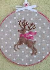 Sue Hillis - Reindeer ornament