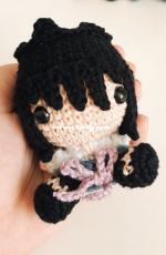 Linhas de algodao - Andreza Andrade - Mini Sasuke - Portuguese