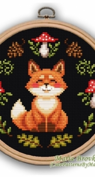 Cute Patterns By Maria - Little Fox by Maria Brovko - XSD
