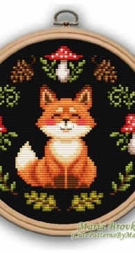 Cute Patterns By Maria - Little Fox by Maria Brovko - XSD