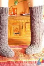 Hans-Peter Socks by Gudrun Neumann-Mack-Eng.,German-Free