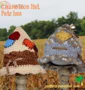 Pattern Paradise- Chameleon Hat Patches- FREE
