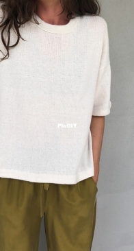 The Super Basic Tee by Tatjana Sieke - ohwhata knit