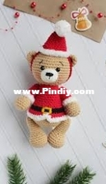 Knit Friends - Svetlana Altunina - Santa the Bear