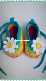 Rainbow shoes
