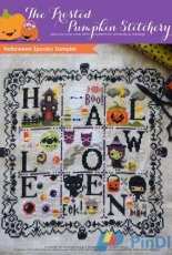 The Frosted Pumpkin Stitchery - Halloween Spooky Sampler