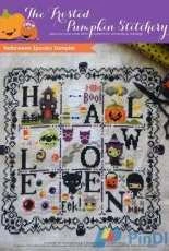 The Frosted Pumpkin Stitchery - Halloween Spooky Sampler