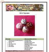Creative Graphics Workshop - Joanita Theron - Mini Cupcake