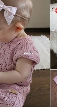 Aurora Baby Girl Romper Suit by Mici Gyorgy  - Free