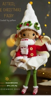 Fox and Dog Patterns - Olga Krylova - Astrid the Christmas Fairy