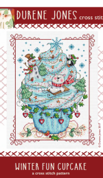 Durene Jones DJXS2246 - Winter Fun Cupcake