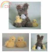 Planet June - June Gilbank - Fuzzy Bunny and Chick