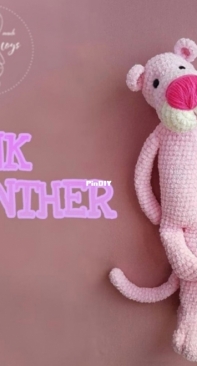 Crochet Wonders Design - Olga Kurchenko - Pink Panther - Russian